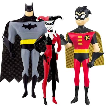 Arlequina Boneca Flexível Harley Quinn Batman dc Comics em Promoção na  Americanas