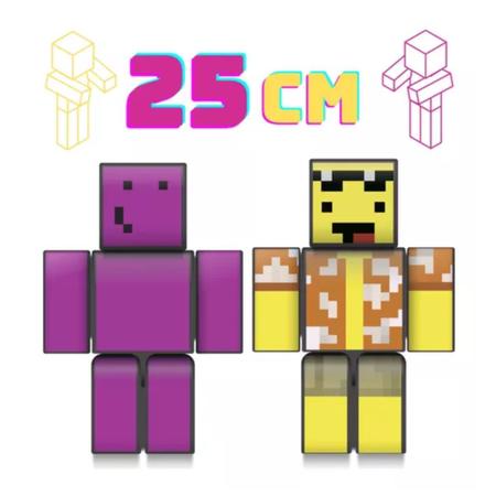 Boneco r Mel Minecraft Articulado - 25 cm Algazarra - LOJAS RENASCER