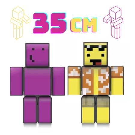 Kit c/ 6 Bonecos 35 cm Turma do Problems-Minecraft  - Algazarra - Boneco  Minecraft - Magazine Luiza