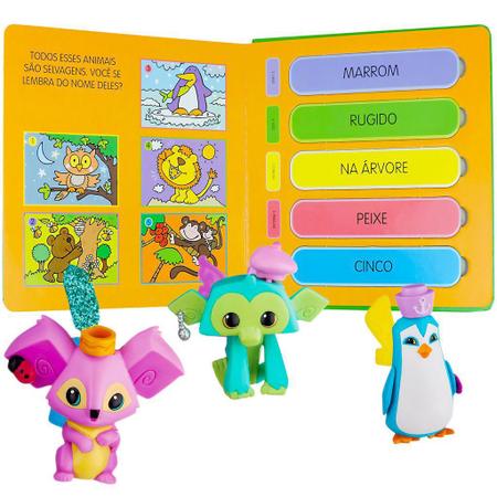 Bonecos Pinguim Coala e Macaco Animal Jam Nathional Geographic + Livro com  5 Quebra-Cabeças - Fun/Girassol Brasil - Quebra Cabeça - Magazine Luiza