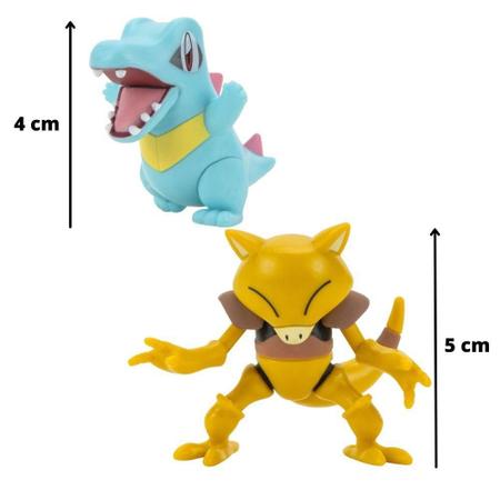 Brinquedo Pokemon - Battle Figure Pack Totodile e Abra em Promoção