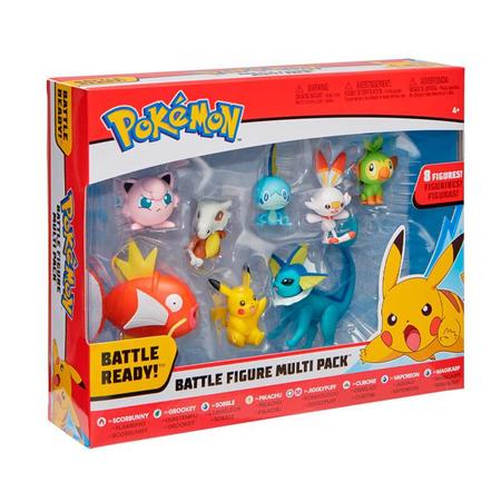 Boneco Pokémon Figura de Batalha Grookey c/ Case