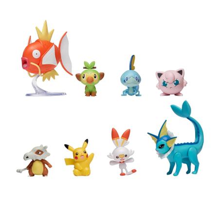 Pokemon Multipack Figuras De Batalha - Sunny Brinquedos - Alves Baby