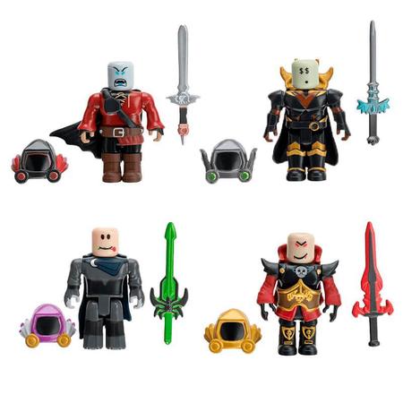 Roblox - Pack com 4 Figuras - Dominus Dudes - Sunny - MP Brinquedos