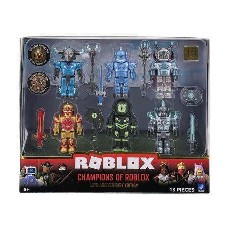 Roblox action figure Champions of Roblox Korblox Deathspeaker blue