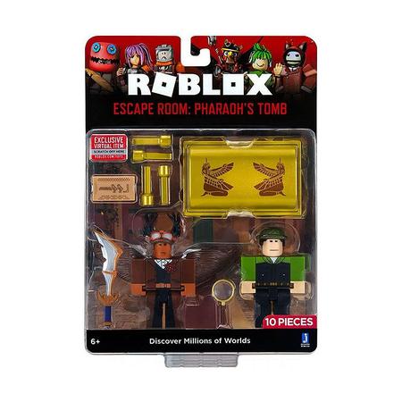 Roblox Boneco Pack 2 Figura Escape Room: Pharaoh Sunny 2212