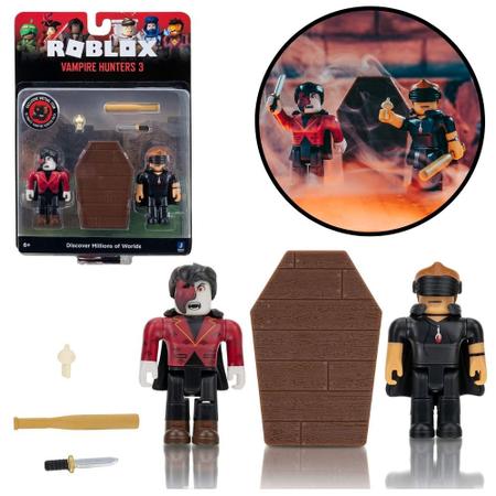 Bonecos Roblox Pack Figuras Vampire Hunters 3 E Cód Virtual - Jazwares -  Bonecos - Magazine Luiza