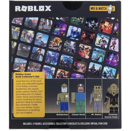 Bonecos Roblox Robeats - Pack De Figuras + Código Virtual
