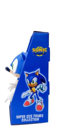 Bonecos Sonic Collection Grande 25cm Caixa Azul