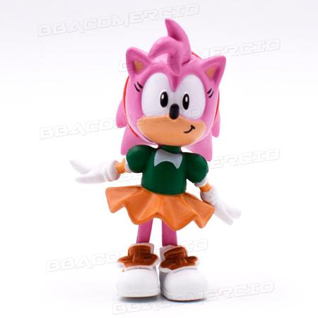 Kit Action Figure Sonic Conjunto C/ 6 Bonecos Pronta Entrega