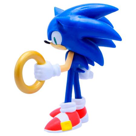 Sonic The Hedgehog Bonecos de 10 cm, Sonic Classic Sonic e Amy