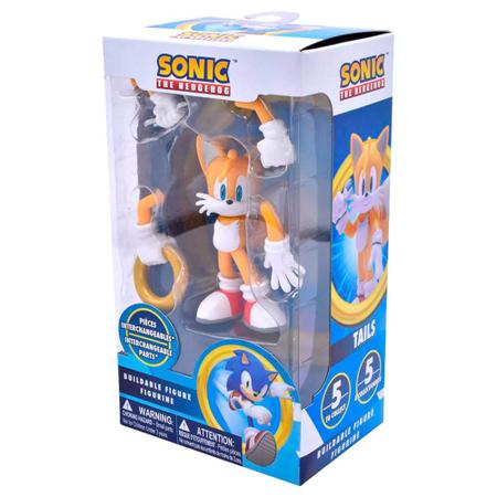 Bonecos Sonic the Hedgehog - Sonic e Tails 10 cm Just Toys