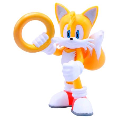 Bonecos Sonic the Hedgehog - Sonic e Tails 10 cm Just Toys