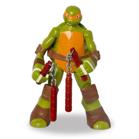 Boneco Tartarugas Ninja Donatelo Com Bastão 55 Cm Gigante