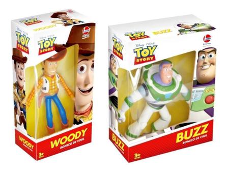 Imagem de Bonecos Toy Story Woody E Buzz Lightyear Coleção - Disney