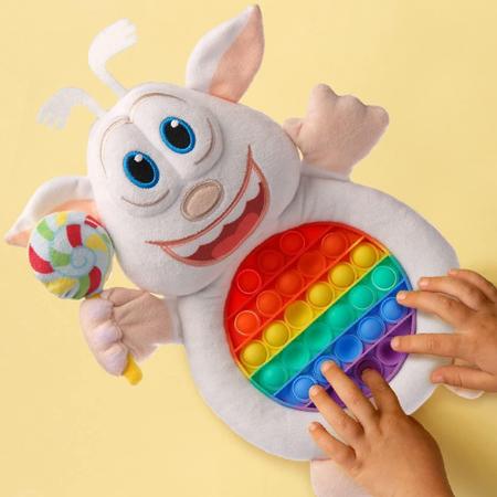 Imagem de Booba Pop Sensorial Boneca de pelúcia Stuffed Kids Fidget Soft Toy