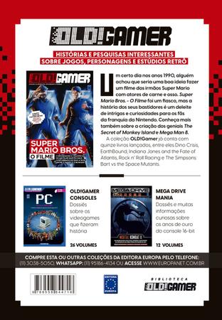 Editora Europa - Bookzine Pôster OLD!Gamer - Super Nintendo - Arte C