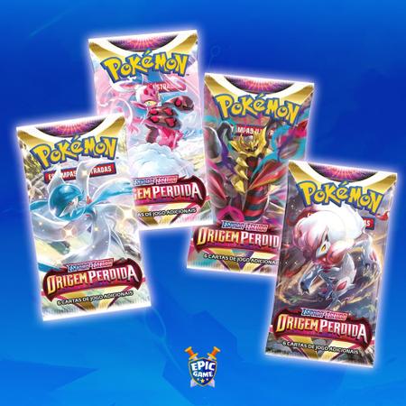 Booster Box Cartas Pokémon com 36 Pacotes Origem Perdida - Copag - Deck de  Cartas - Magazine Luiza