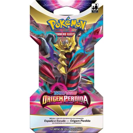 Booster Box Cartas Pokémon com 36 Pacotes Origem Perdida - Copag - Deck de  Cartas - Magazine Luiza