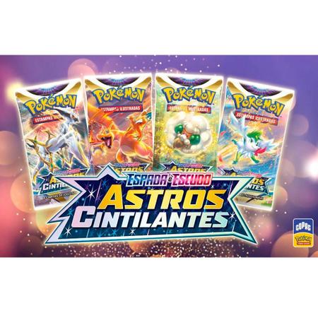 Cartinha Pokémon Astros Cintilantes Sortido 31138 - Copag