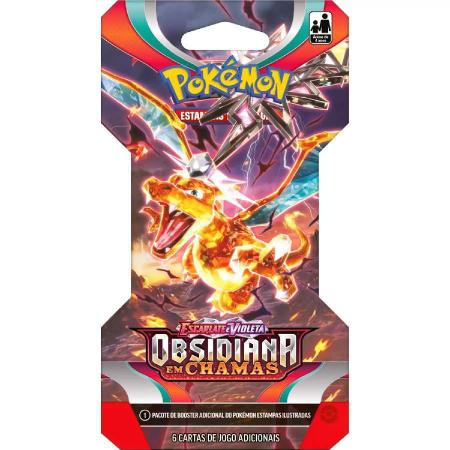 Imagem de Booster Pokemon Escarlate Violeta EV3 10 Unidades 60 Cartas