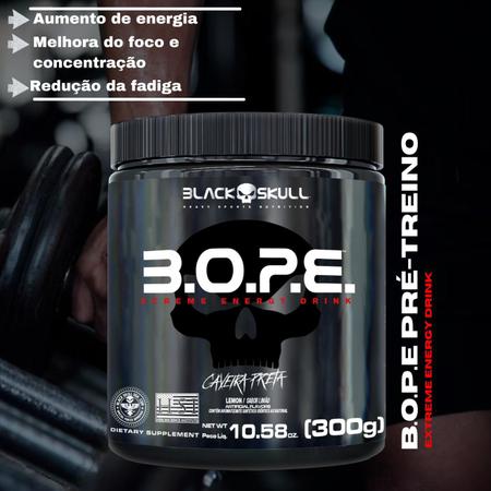 Imagem de BOPE - Pré Treino Black Skull - B.O.P.E. - Diversos sabores