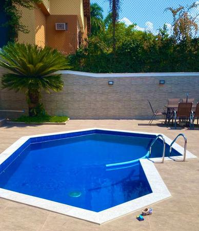 Imagem de Borda Atérmica Piscina 50x25x1,5cm Malibu Branco - Kit 24pç