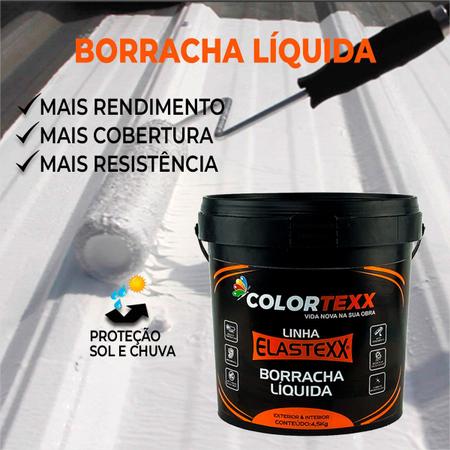 Imagem de Borracha Líquida Emborrachada Látex Acrílico Premium 4,5kg - Cores