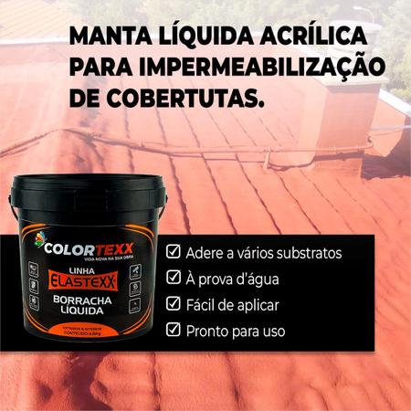 Imagem de Borracha Líquida Emborrachada Látex Acrílico Premium 4,5kg - Cores
