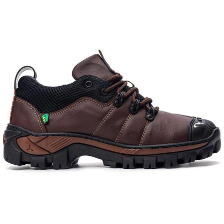 Bota Adventure Coturno Masculino Cano Baixo Para Trabalho Imagem de Bota Adventure Coturno Masculino Cano Baixo Para Trabalho