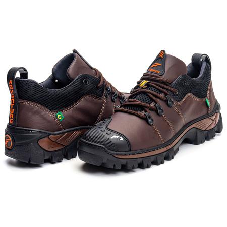 Bota Adventure Coturno Masculino Cano Baixo Para Trabalho Imagem de Bota Adventure Coturno Masculino Cano Baixo Para Trabalho