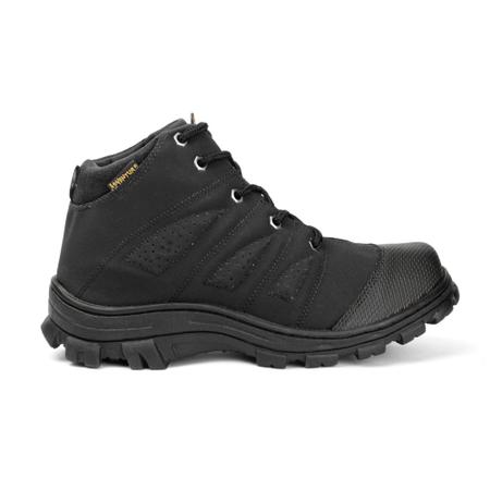 Imagem de Bota Adventure Masculina Tratorada Bico Redondo Fecho Cadarço Cano Curto