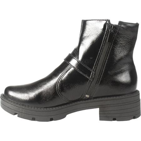 Imagem de Bota Biker Tratorada Zíper Fivela Tendência Moda G9631 Dakota Preto