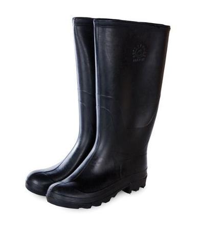 Bota Borracha Sete L guas Imperme vel Preta C longo Galocha
