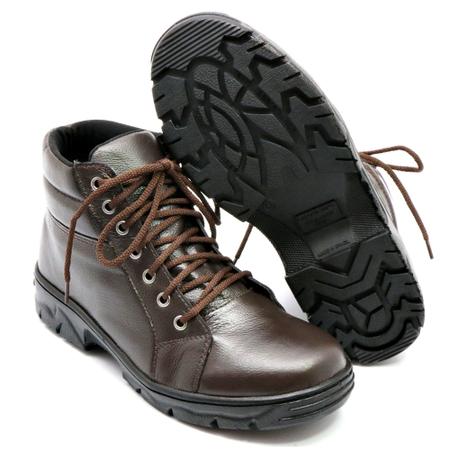 Bota Cat Adventure couro legítima - Camarelo [Premium]