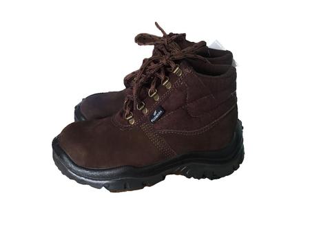 Imagem de Bota Botina De Segurança Fujiwara C/ Pico Pvc Marrom Tam 40