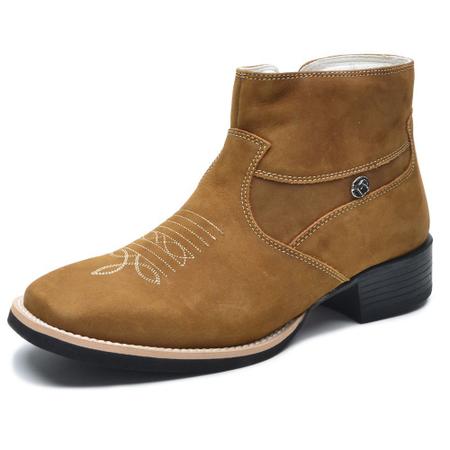Botina masculina com ziper lateral 2025