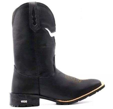 Bota hotsell vazada preta