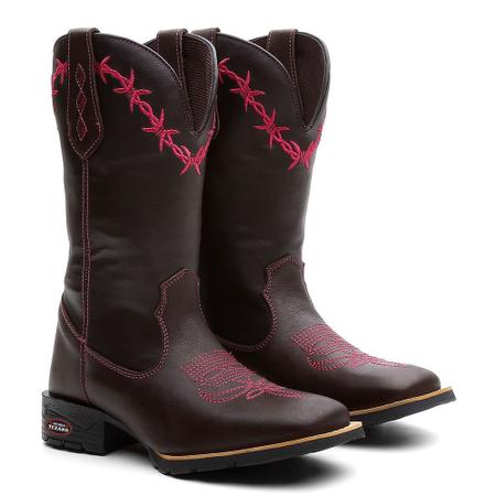 Bota botina texana feminina 2025