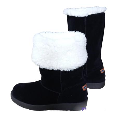 Bota camur a tipo ugg original forrada com l costura lateral e