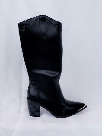 Bota Cano Alto Country Preto Vizzano Imagem de Bota Cano Alto Country Preto Vizzano