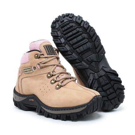 Bota Coturno Feminino Couro Legitimo Adventure Bota Feminina Trilhas Ar  Livre Aventura - Jataí Sports - Bota para Escalada e Trekking - Magazine  Luiza