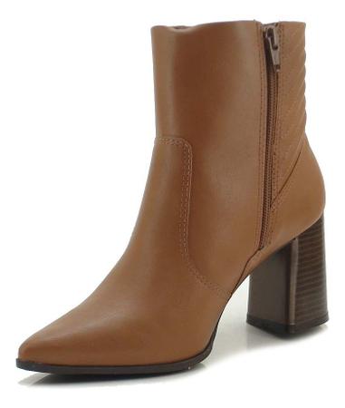 Bota cano curto deals salto fino ramarim