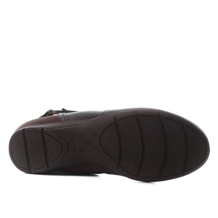 Bota cano longo comfortflex salto embutido fivelas feminina 2025