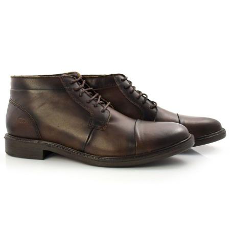 Bota cano curto marrom masculina discount