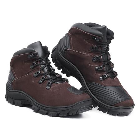 Bota cano store curto masculina trabalho