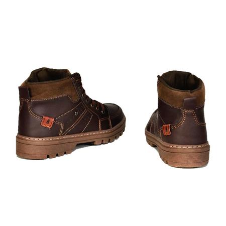 Bota cano cheap curto confort