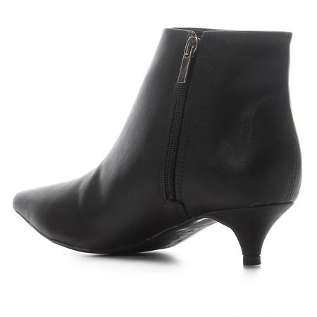 Bota Cano Curto Via Uno Salto Baixo Bico Fino Feminina - Bota Feminina -  Magazine Luiza