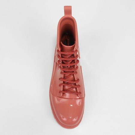 Bota feminina verniz cano curto sale zaxy