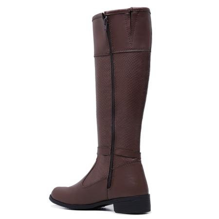 Bota Cano Longo Feminina Blogueira Resistente e Confortável NL164 - New Lopes Imagem de Bota Cano Longo Feminina Blogueira Resistente e Confortável NL164